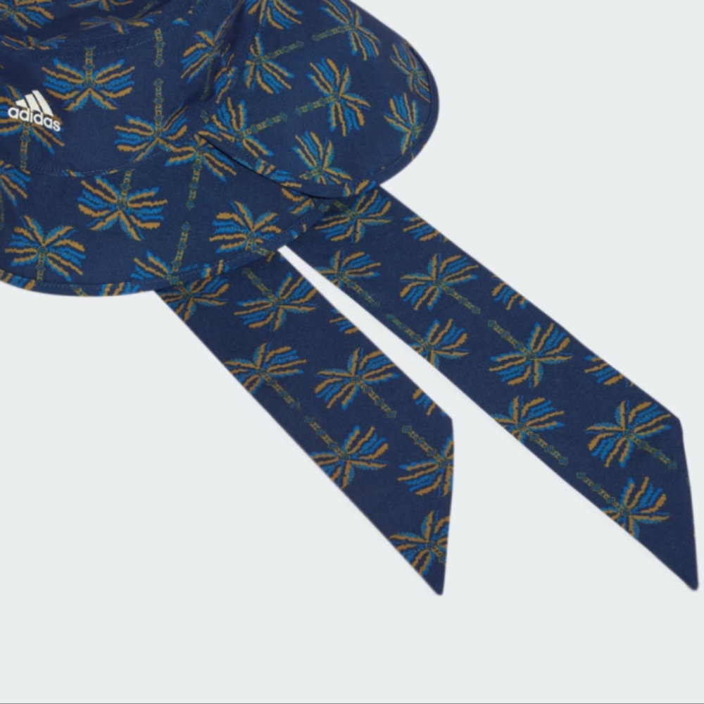 NWT FARM Rio Adidas Collaboration Premium Bucket Hat Tropical Palm Tree Print - Picture 2 of 5